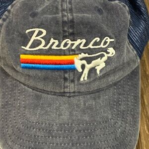 Ford Bronco Navy Denim Mesh Hat